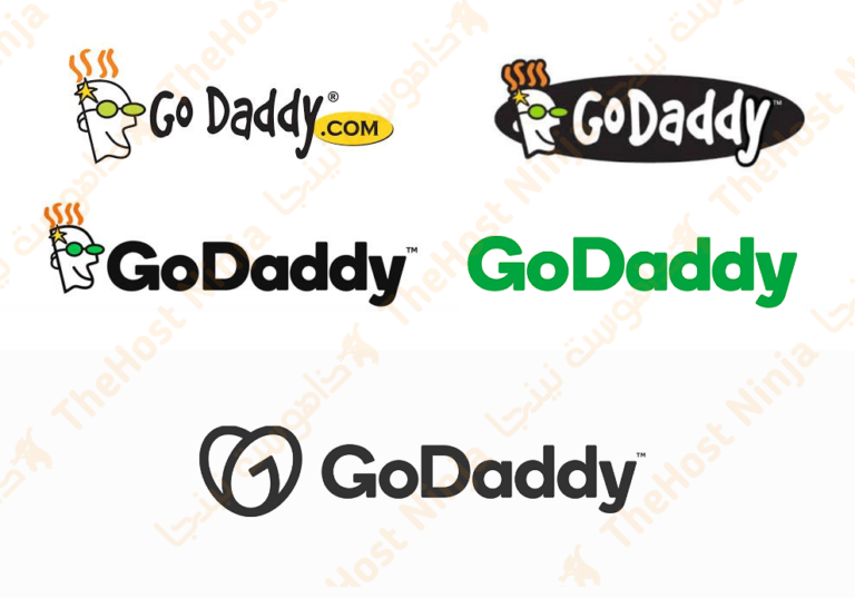GoDaddy Logos Evolution